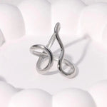 Gold Plated Stainless Steel Open Ring