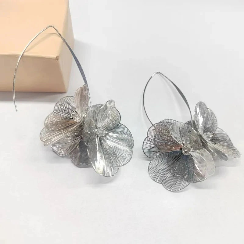 Elegant Aura Hoop Earrings