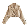 Ivory Symphony Double-Breasted Jacket