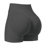 High-Waisted Seamless Fitness Shorts