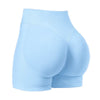 High-Waisted Seamless Fitness Shorts