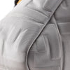 Embossed Leather Baguette Bag