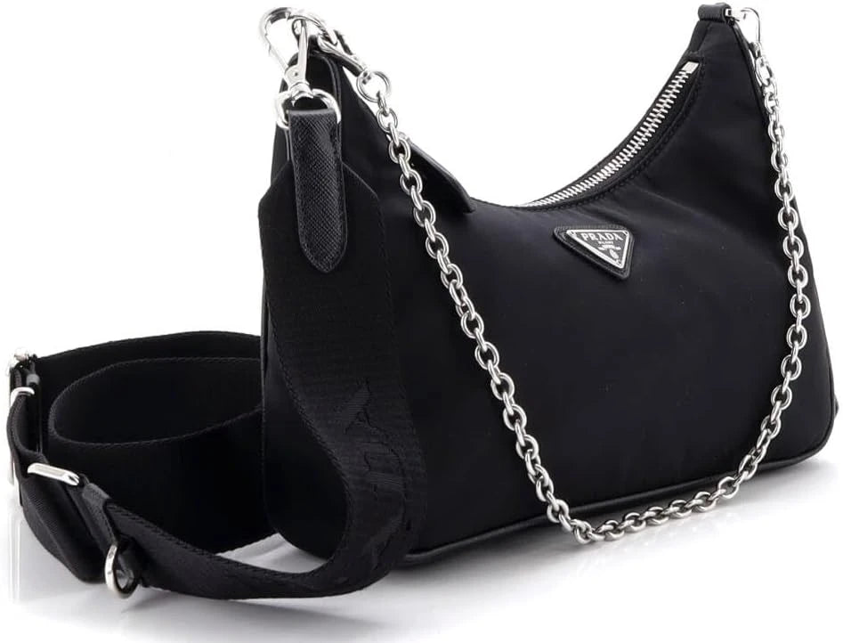 triangular Re-Edition 2005 Shoulder Bag
