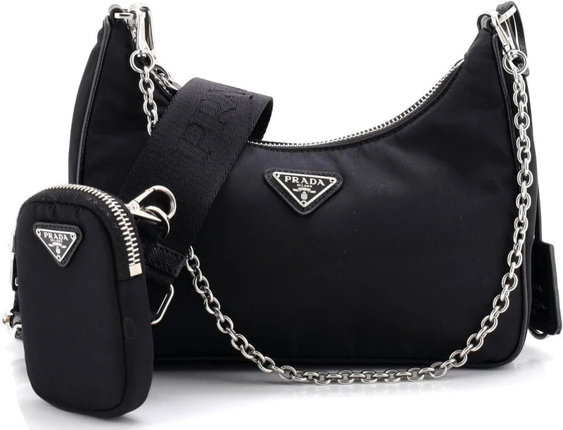 triangular Re-Edition 2005 Shoulder Bag