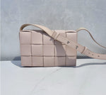 Neutral Cassette Crossbody Bag
