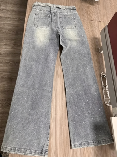 Velvet Aura Wide Leg
