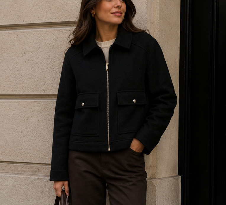 Urban Essence Cropped Jacket