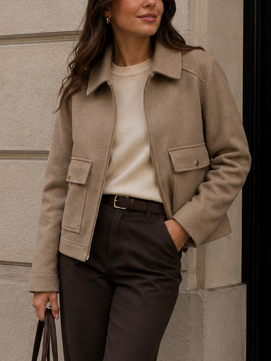 Urban Essence Cropped Jacket