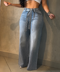 Velvet Aura Wide Leg
