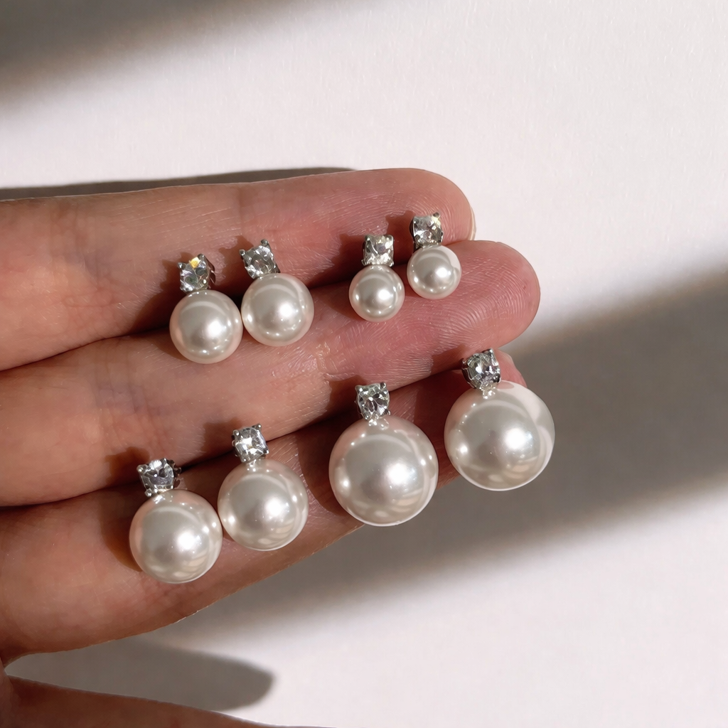 The Lofty Pearl Studs