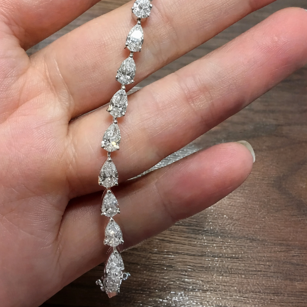 Cascade of Light Tennis Bracelet