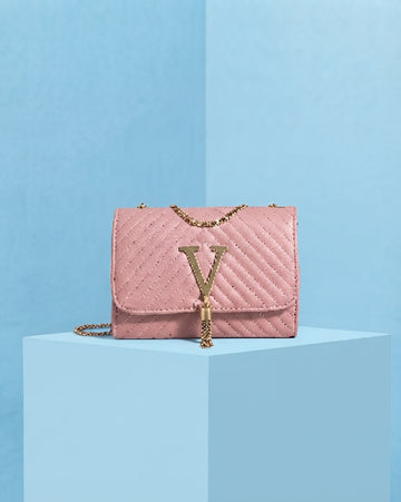 Elegant Sequin Crossbody Bag