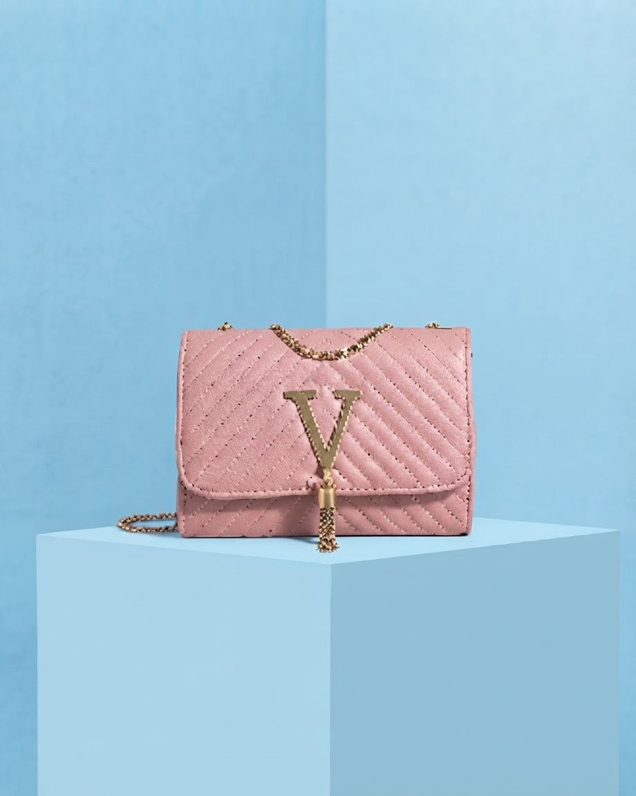Elegant Sequin Crossbody Bag
