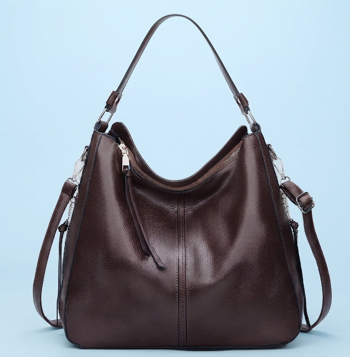 Elegant Faux Leather Tote Bags