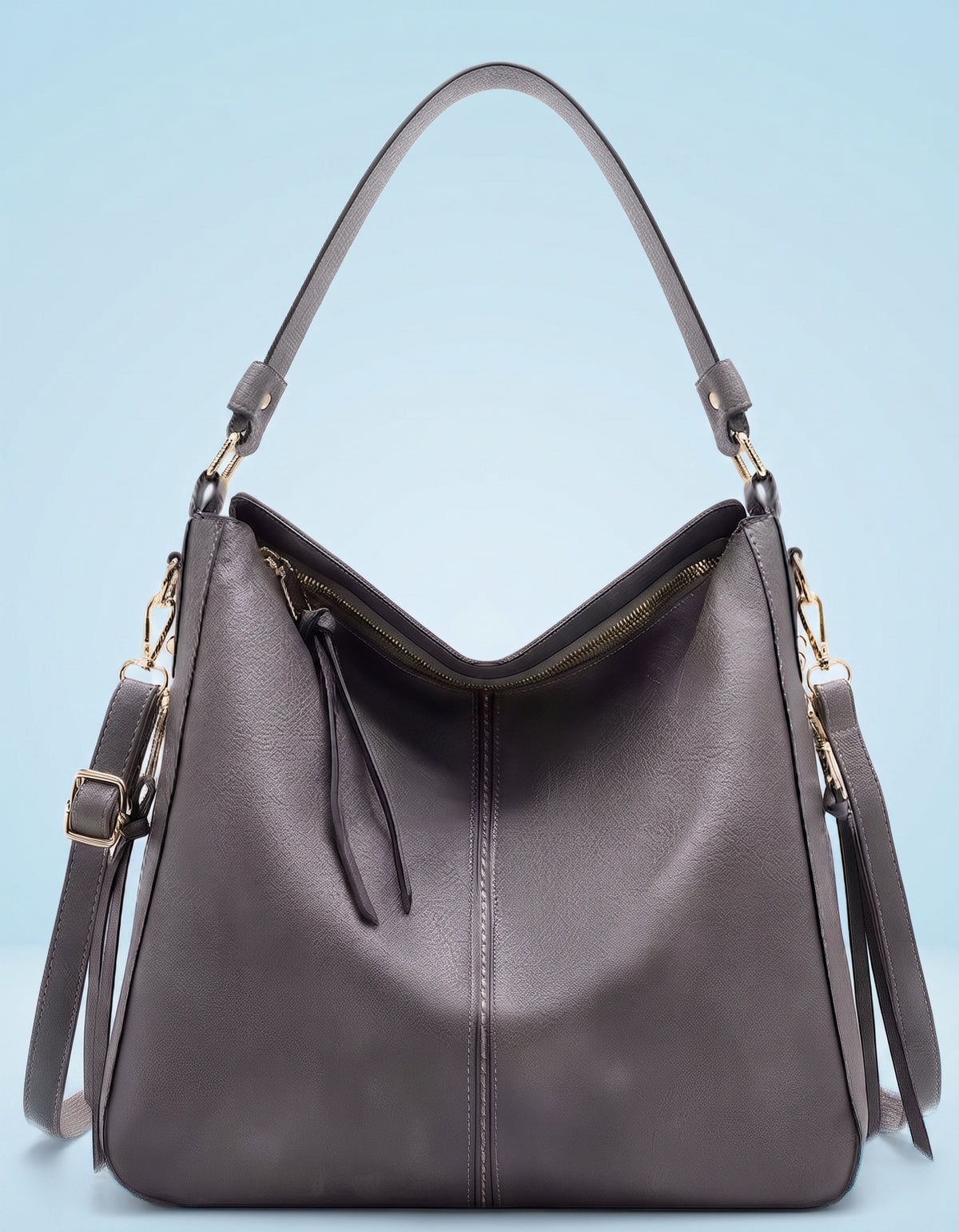 Elegant Faux Leather Tote Bags
