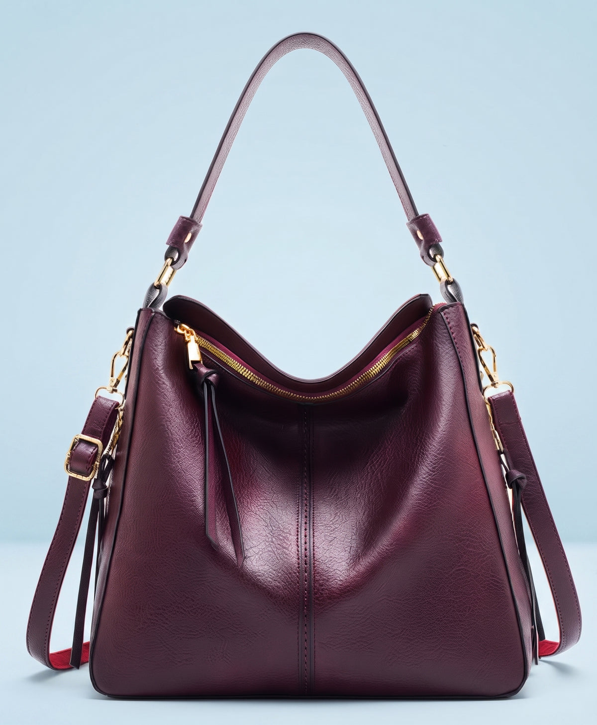 Elegant Faux Leather Tote Bags