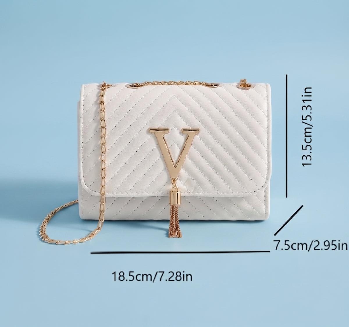 Elegant Sequin Crossbody Bag