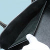 Leather Birkin-style bag