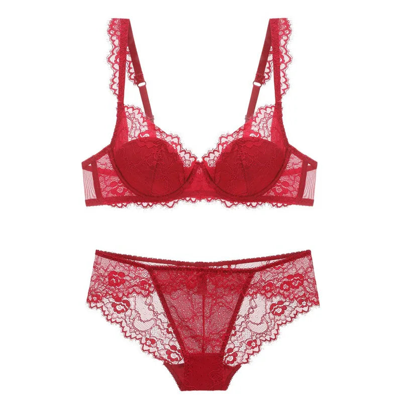 The Lace Allure Underwire Set