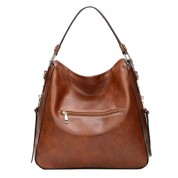 Elegant Faux Leather Tote Bags