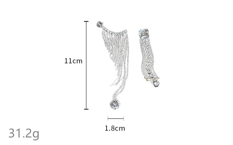 Earrings Asymmetry Party Jewelry