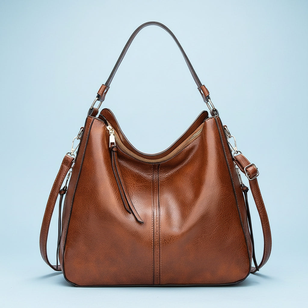 Elegant Faux Leather Tote Bags