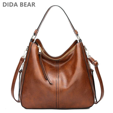 Elegant Faux Leather Tote Bags