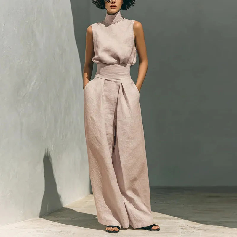 Essence Turtleneck Wide-Leg Set