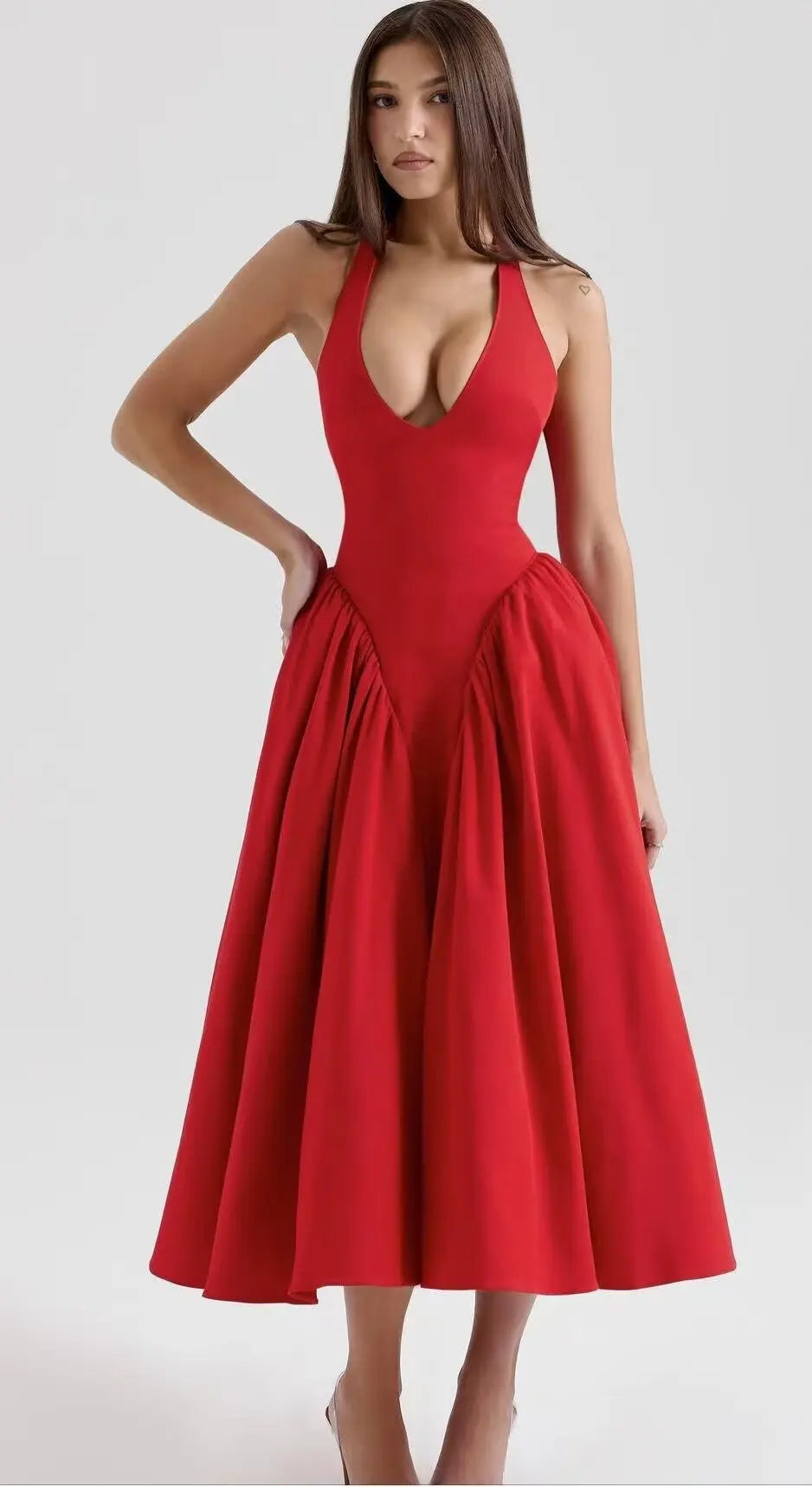 Whispering Breeze Midi Dress