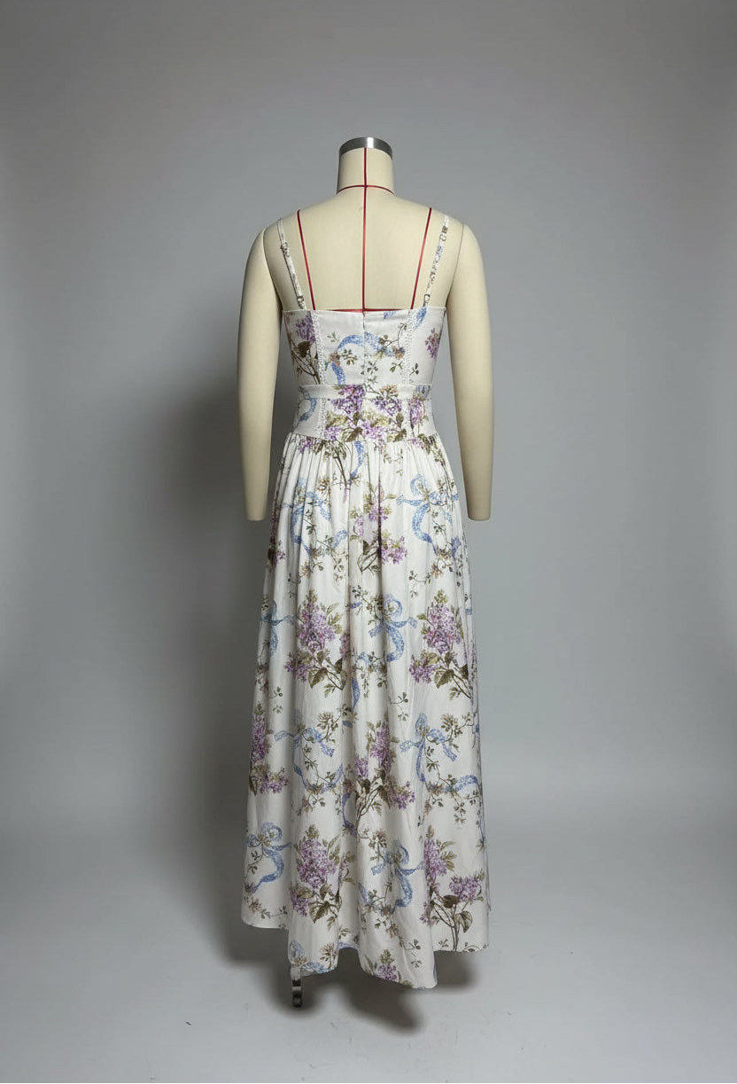 Midnight Bloom Maxi Dress