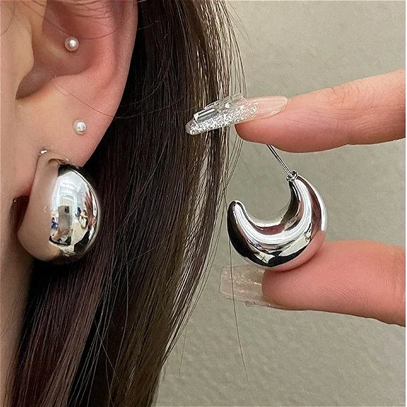 Industrial Grace Drop Earrings
