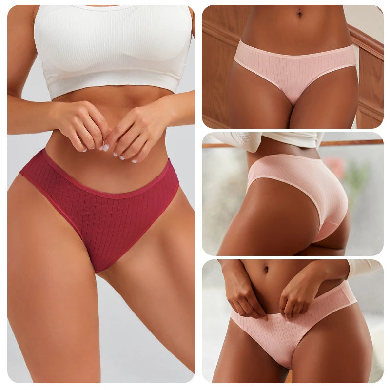 Serene Ribbed Undies 7PCS