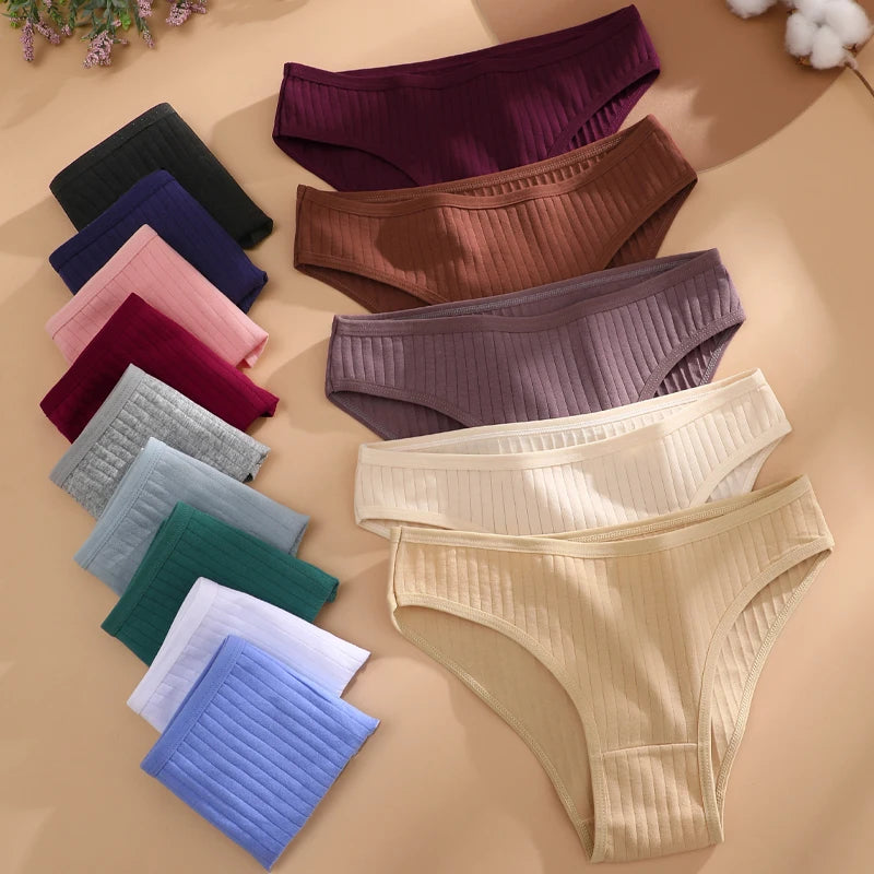 Serene Ribbed Undies 7PCS