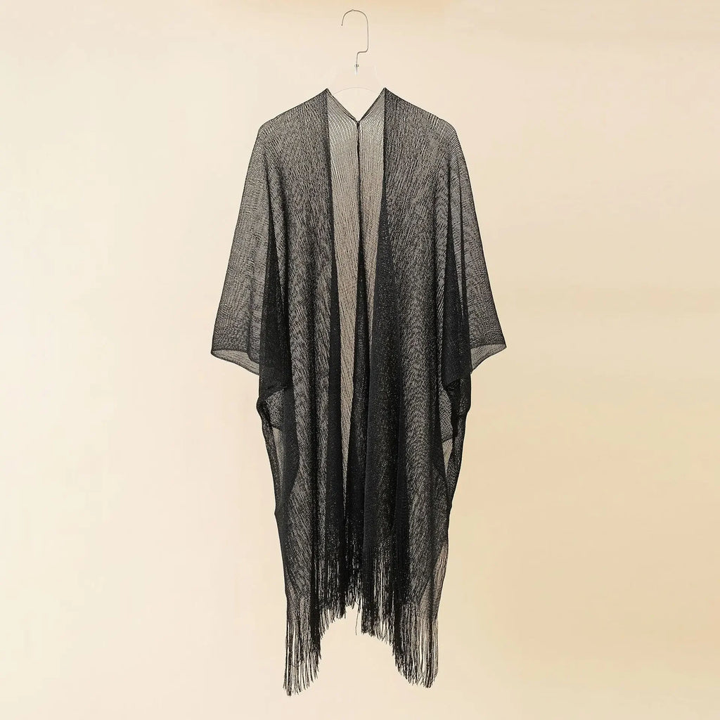 Azure Flux Minimalist Beach Cover Up