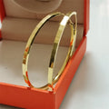 Bold Architectural Gold Hoops
