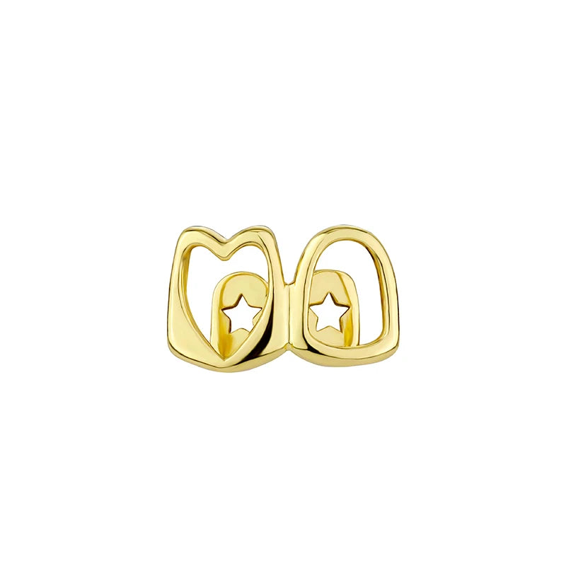 Luminous Heart Dental Grillz