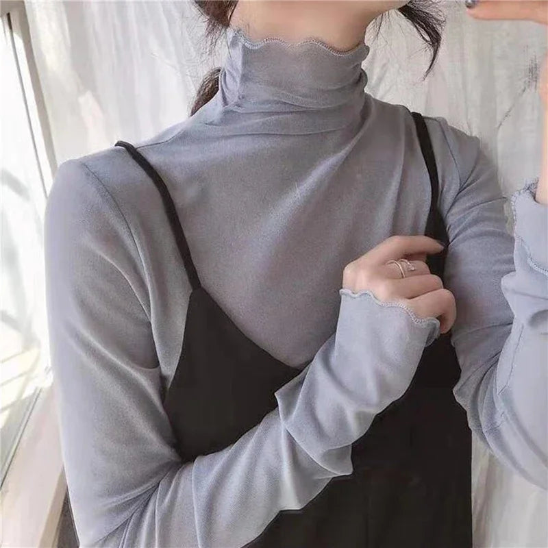 Timeless Allure Turtleneck Shirt