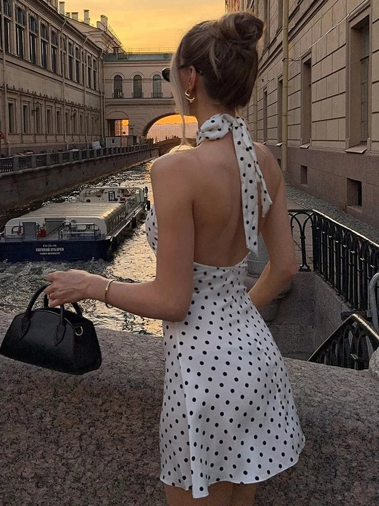 Chic Polka Dot Summer Dress