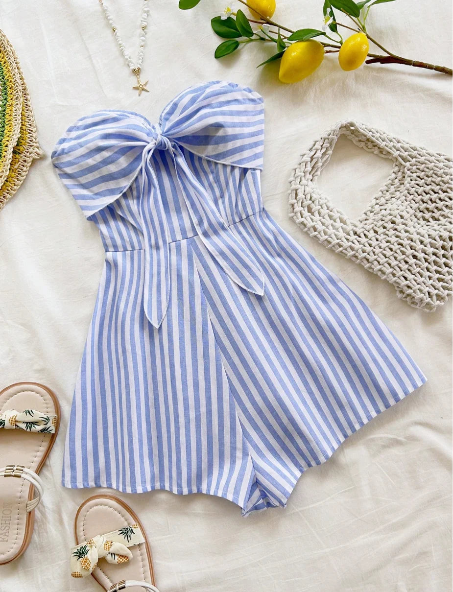 Maritime Stripe Playsuit