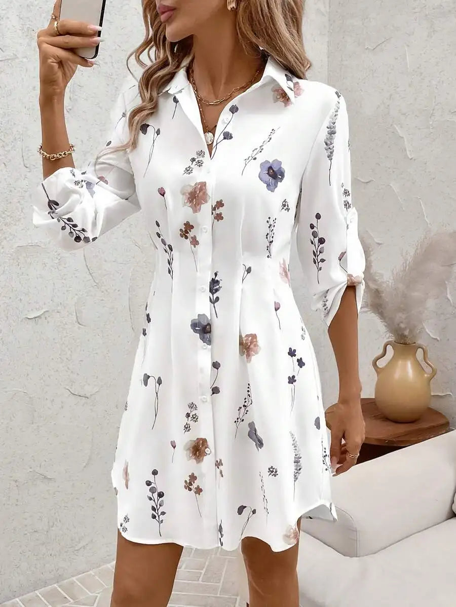 Botanical Muse Mini Dress