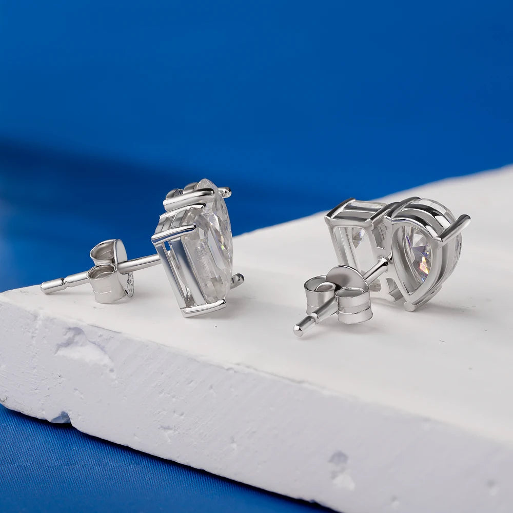 Earrings Dew of Grace Moissanite Studs