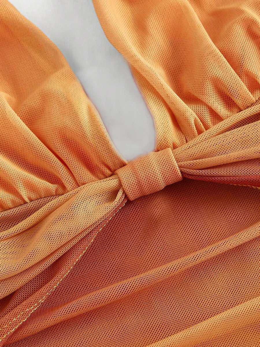 Sunset Gradient Sheath Dress