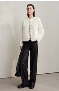 Onyx Essence Leather Trousers