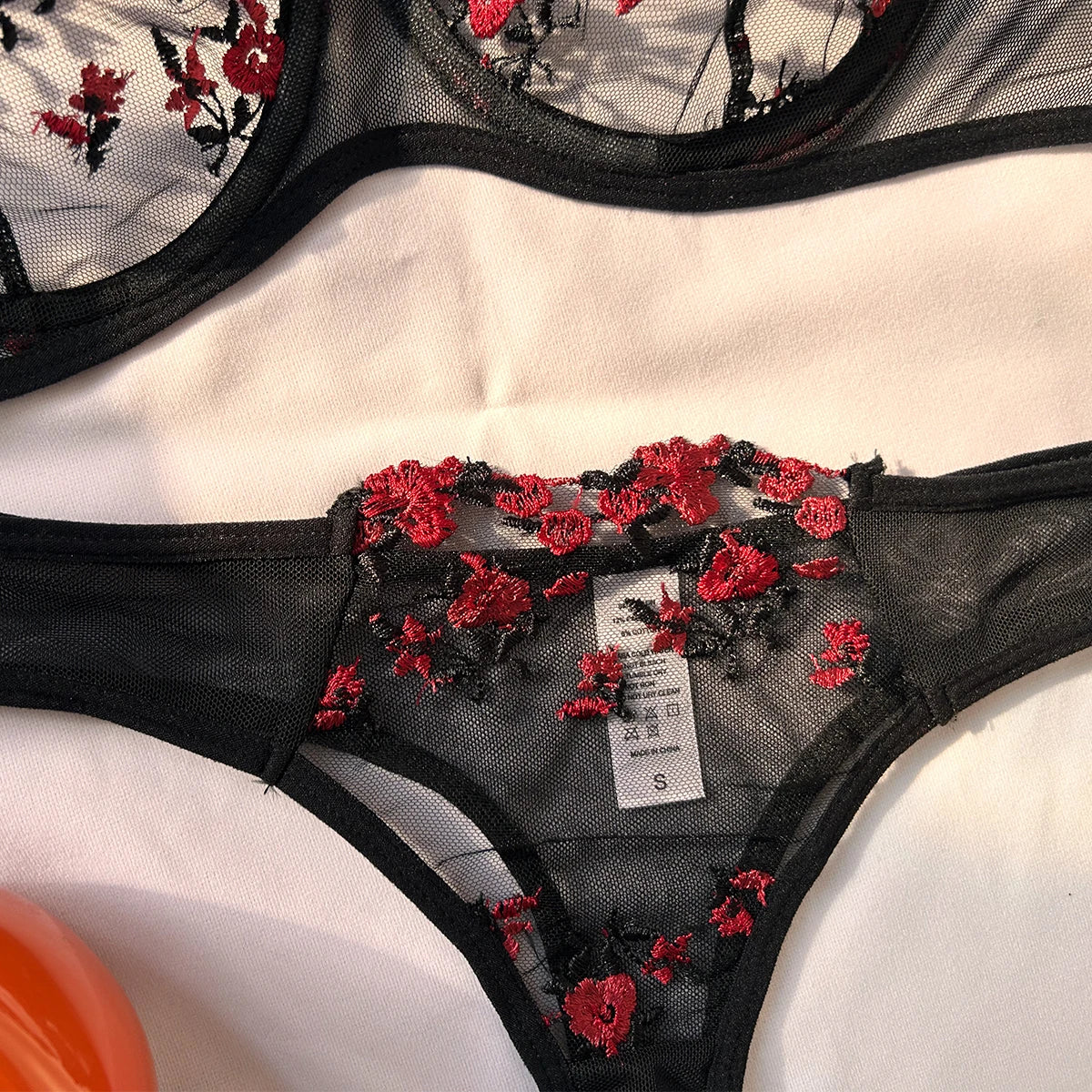 Floral Poetry Bra & Brief Set