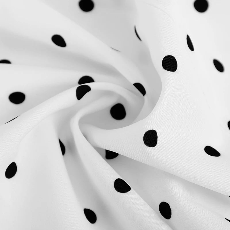 Midnight Dot Maxi Dress