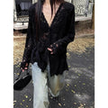Nostalgic Sheer Party Shirt