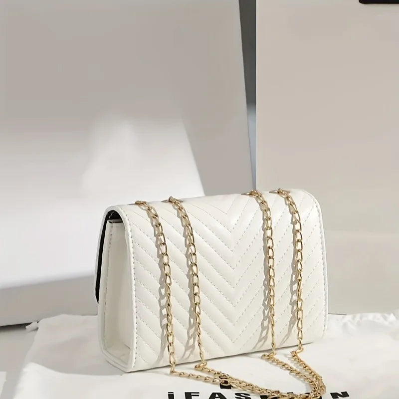 Elegant Sequin Crossbody Bag