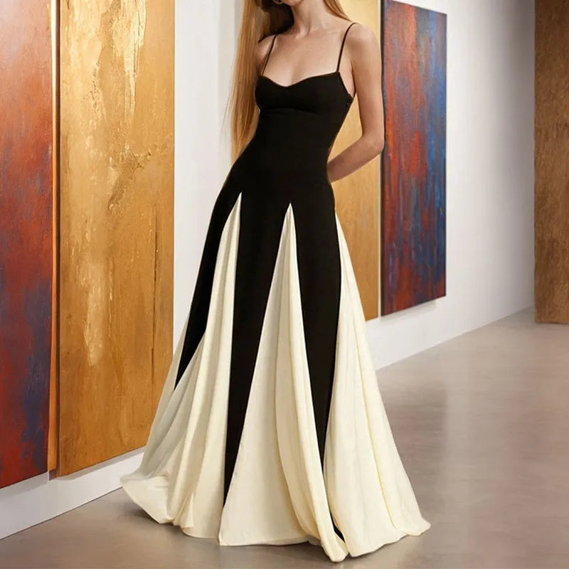 Ethereal Patchwork Maxi Dress