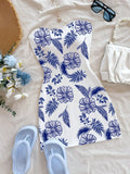 Solaris Print Mini Dress