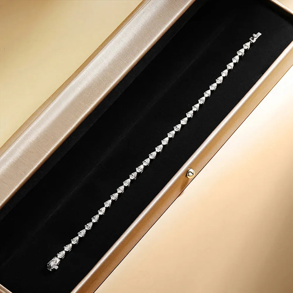 Cascade of Light Tennis Bracelet